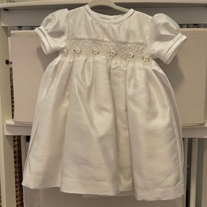 Silk toddler girl dress